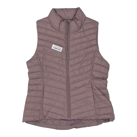 Vest Puffer & Quilted By Old Navy In Purple, Size:L