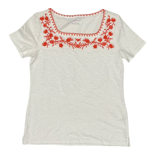 Top Ss By Talbots In White, Size:Xs