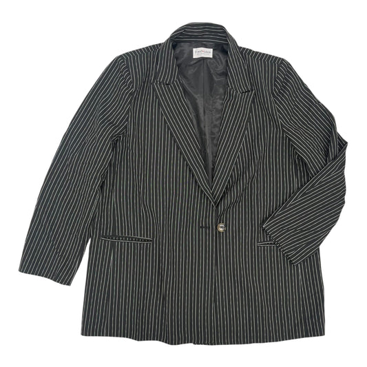 Blazer By First Love In Black & White, Size:3X
