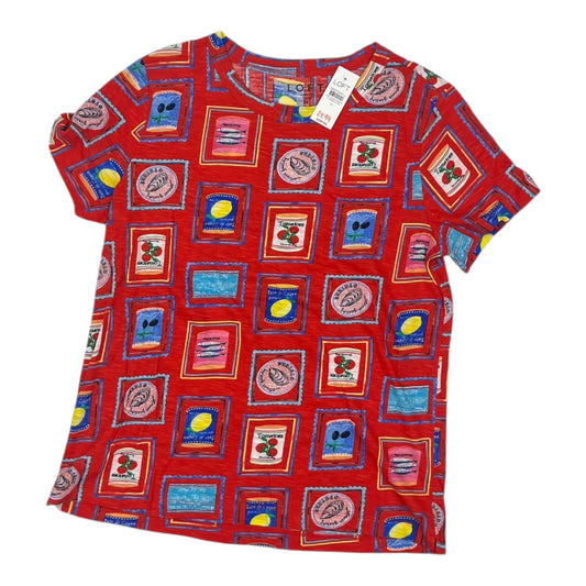 Top Ss By Loft In Red, Size:M