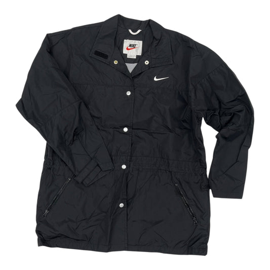 Athletic Jacket By Nike In Black, Size:L