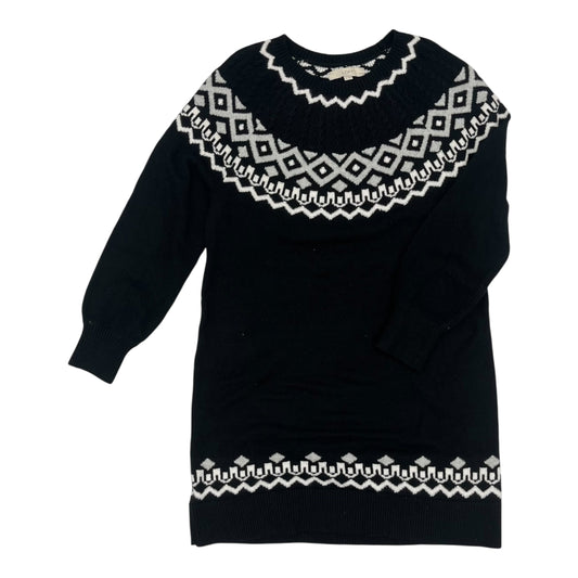 Dress Sweater By Loft In Black, Size:Lp