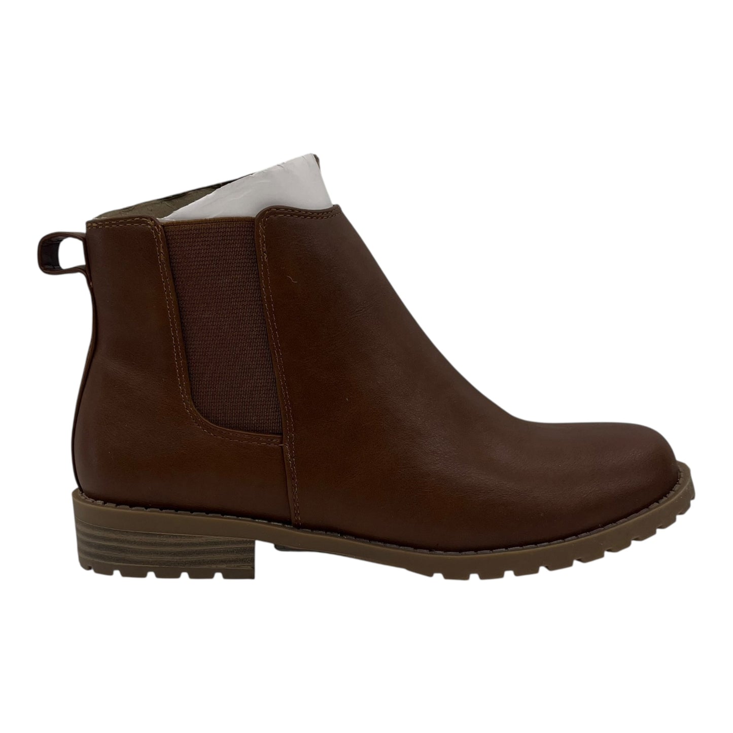 Boots Ankle Flats By Sonoma In Brown, Size:7