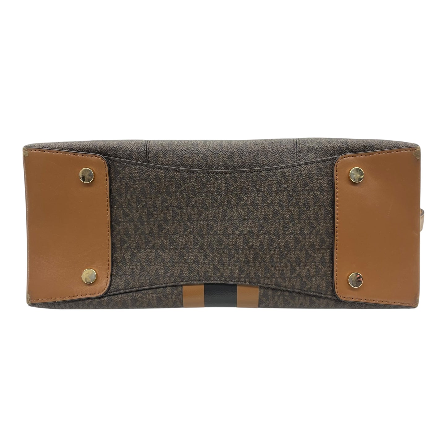 Handbag Designer By Michael Kors In Brown, Size:Large