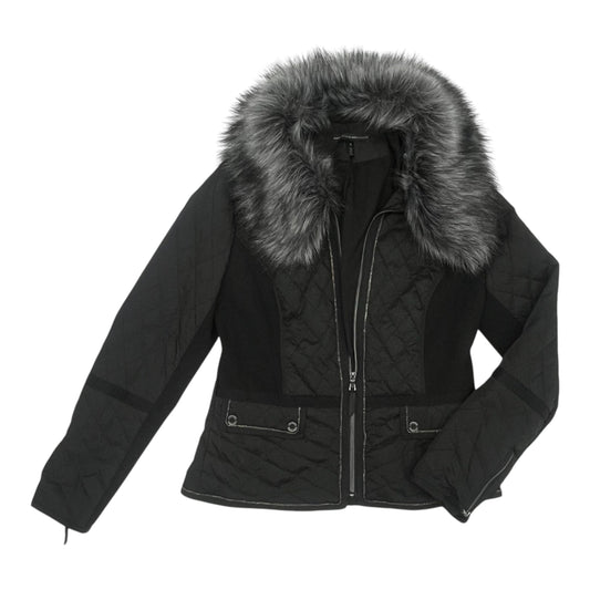 Jacket Puffer & Quilted By White House Black Market In Black, Size:M