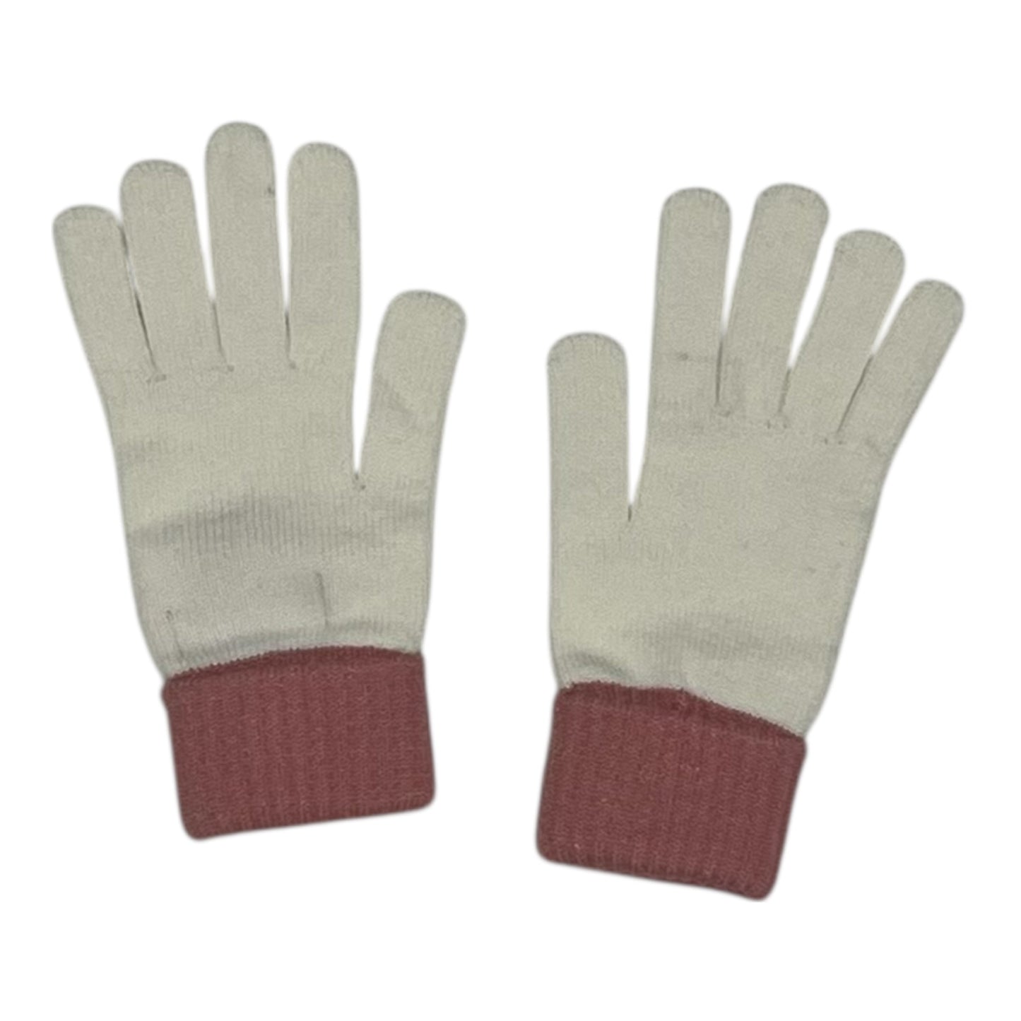 Hat Beanie By Betsey Johnson In Cream & Pink