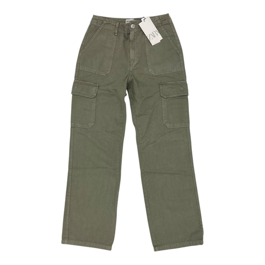 Pants Cargo & Utility By Zara In Green, Size:6