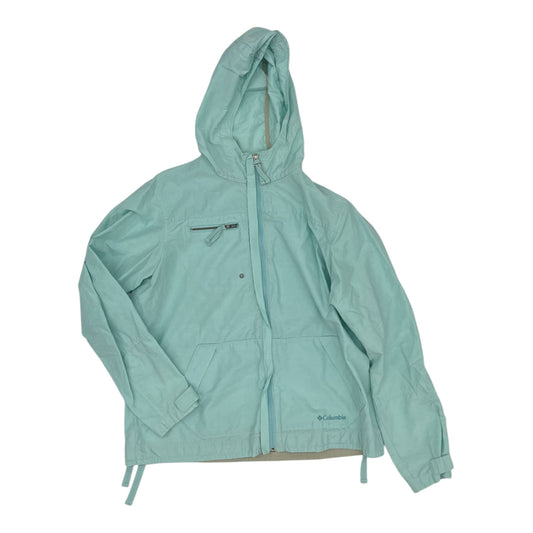 Athletic Jacket By Columbia In Blue, Size:L