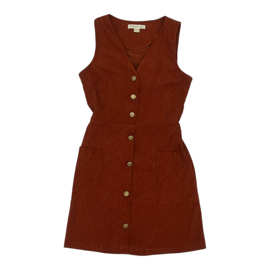 Dress Casual Short By Monteau In Orange, Size:Xs