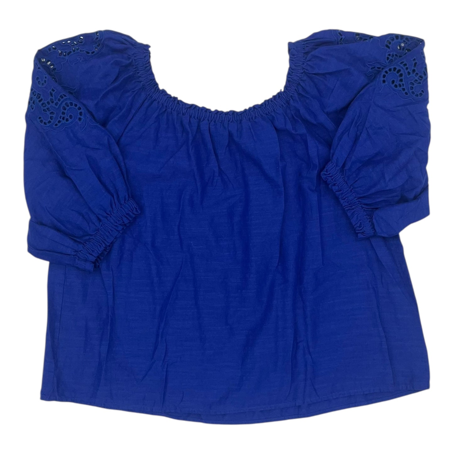 Top 3/4 Sleeve By Knox Rose In Blue, Size:M