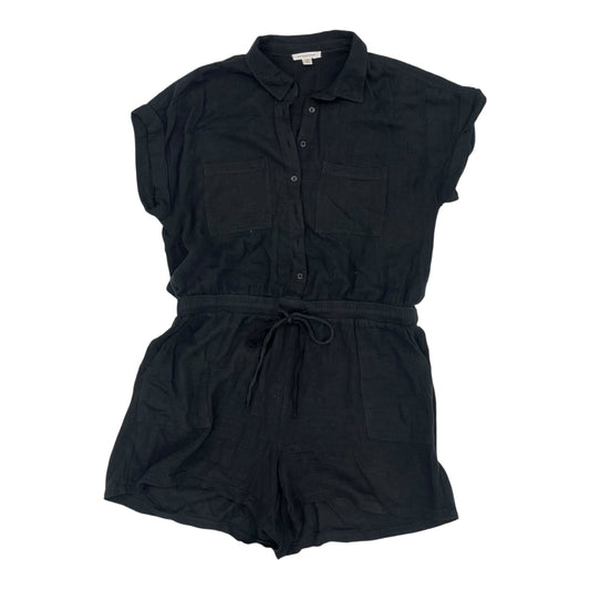 Romper By Beachlunchlounge In Black, Size:Xl