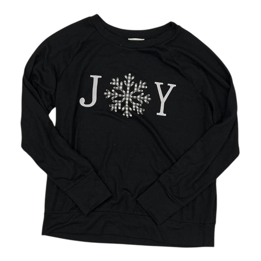 Sweatshirt Crewneck By Maurices In Black, Size:M