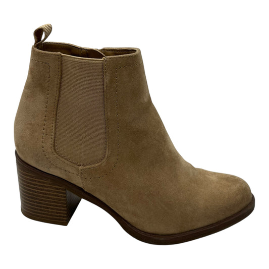 Boots Ankle Heels By Sonoma In Brown, Size:7.5