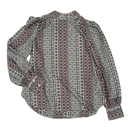 BLOUSE LS by LOFT in MULTI, Size:S