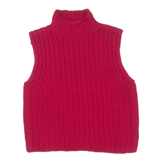 Vest Sweater By En Saison In Pink, Size:M