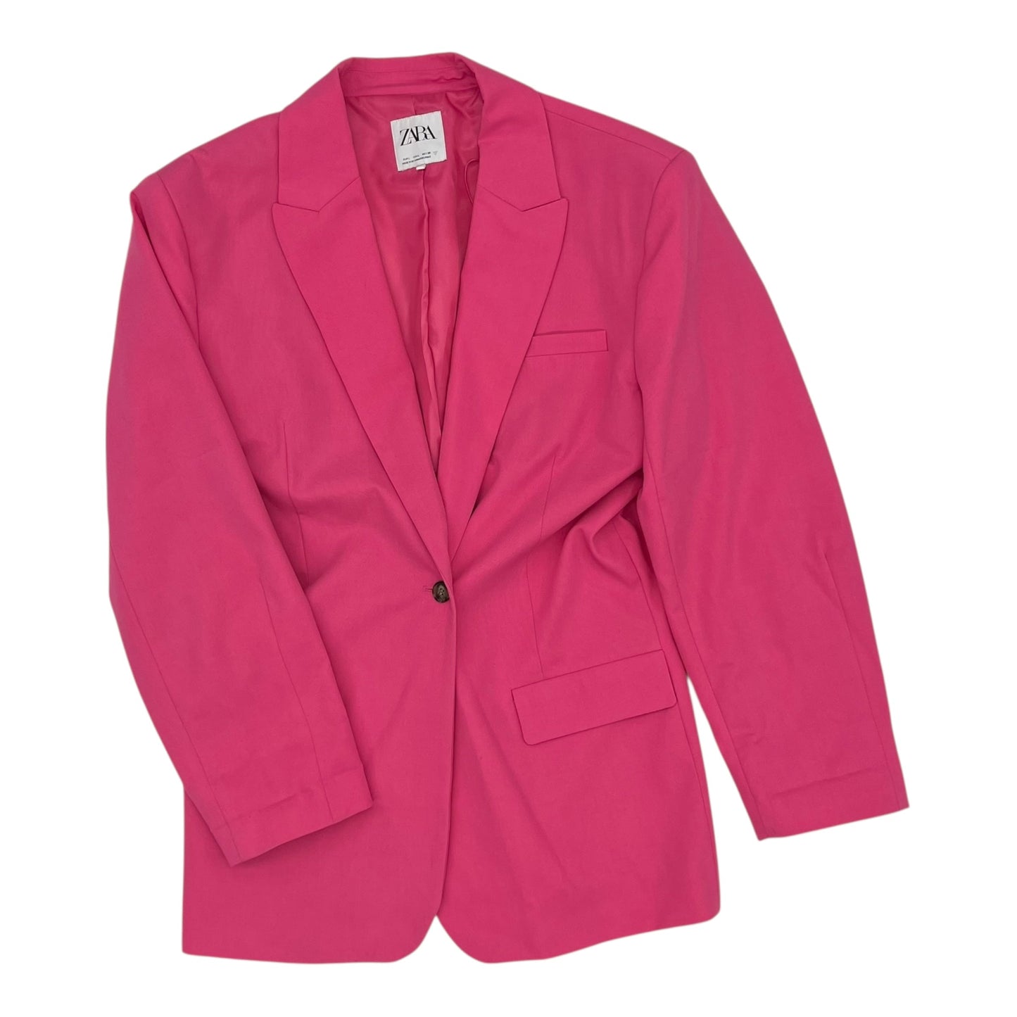 Blazer By Zara In Pink, Size:L