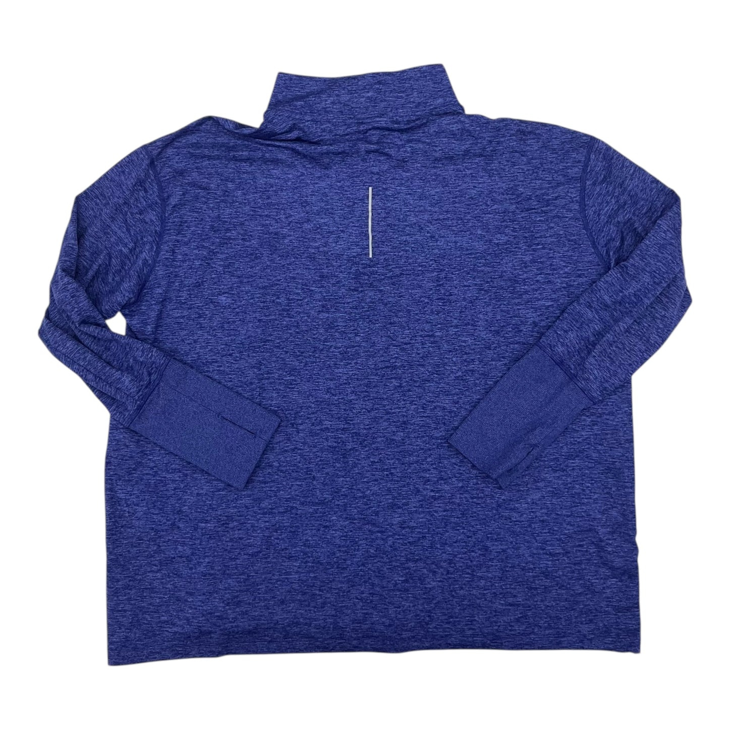Athletic Top Ls Collar By Nike In Blue, Size:2X