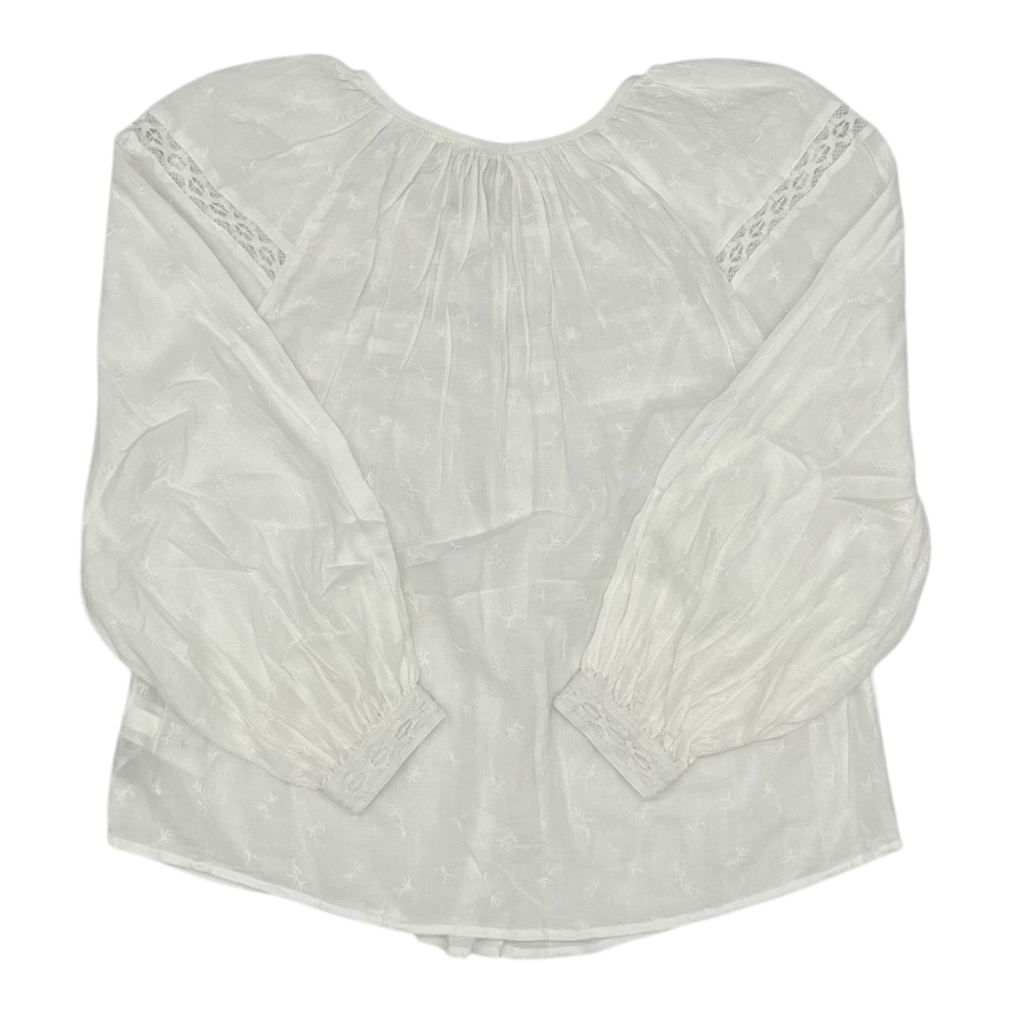 Blouse Ls By Old Navy In White, Size:S