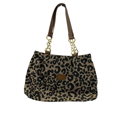 Handbag By Cmf In Leopard Print, Size:Medium