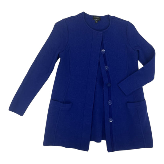 Sweater Cardigan By Talbots In Blue, Size:Mp