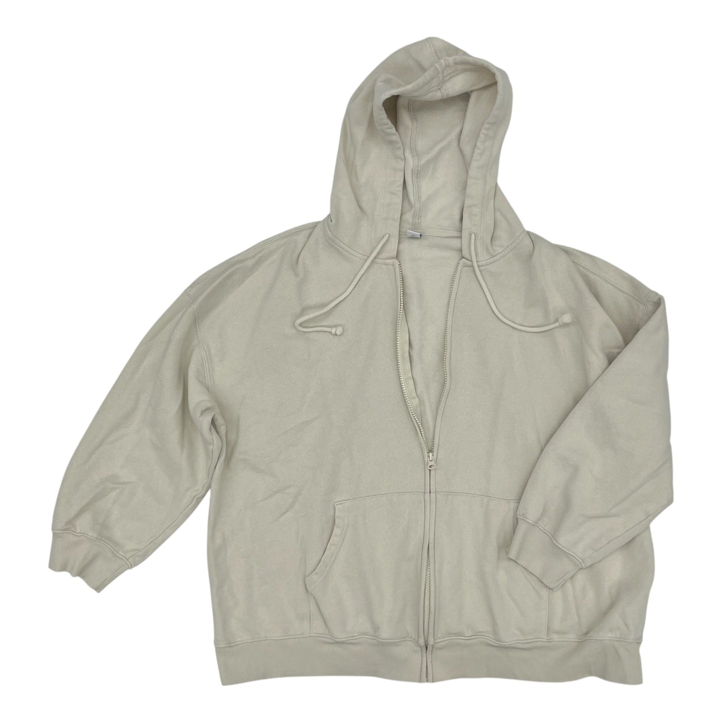 Sweatshirt Hoodie By Old Navy In Tan, Size:Xl