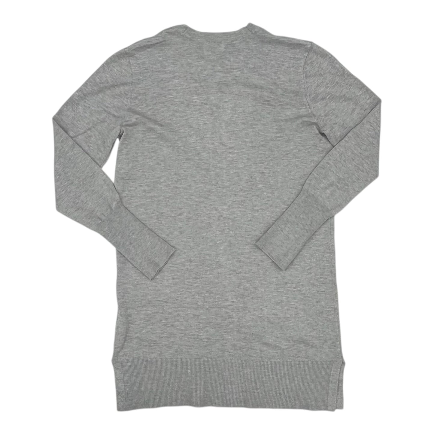 Sweater Cardigan By Nine West In Grey, Size:S