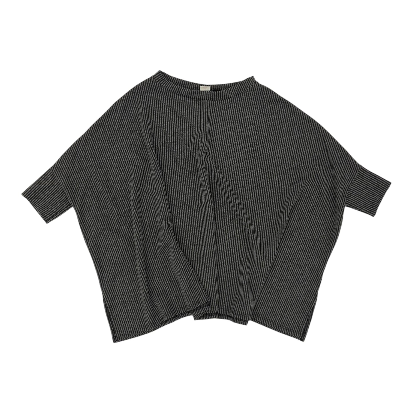 Poncho By Like Love In Grey, Size:Osfm