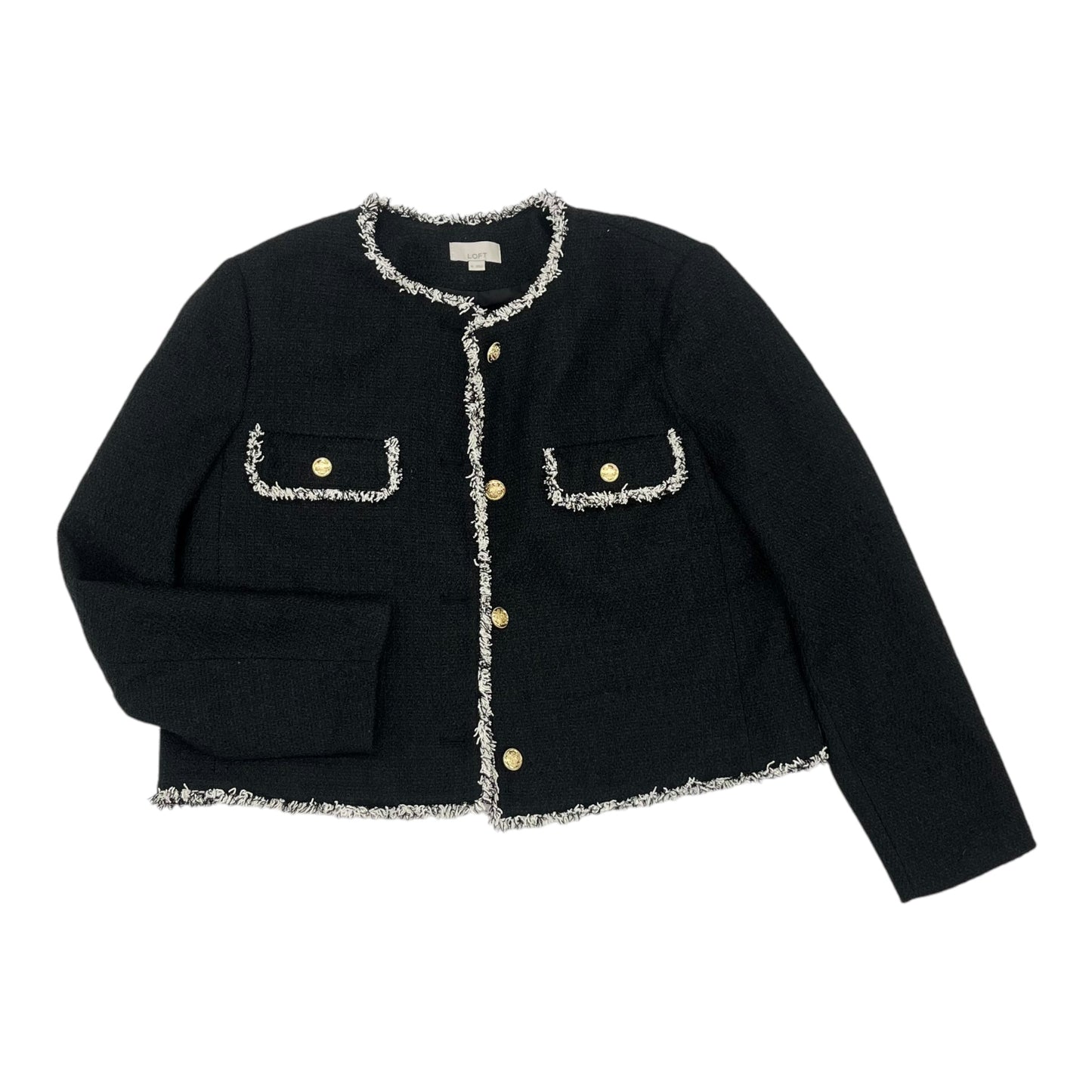 Blazer By Loft In Black, Size:Xl