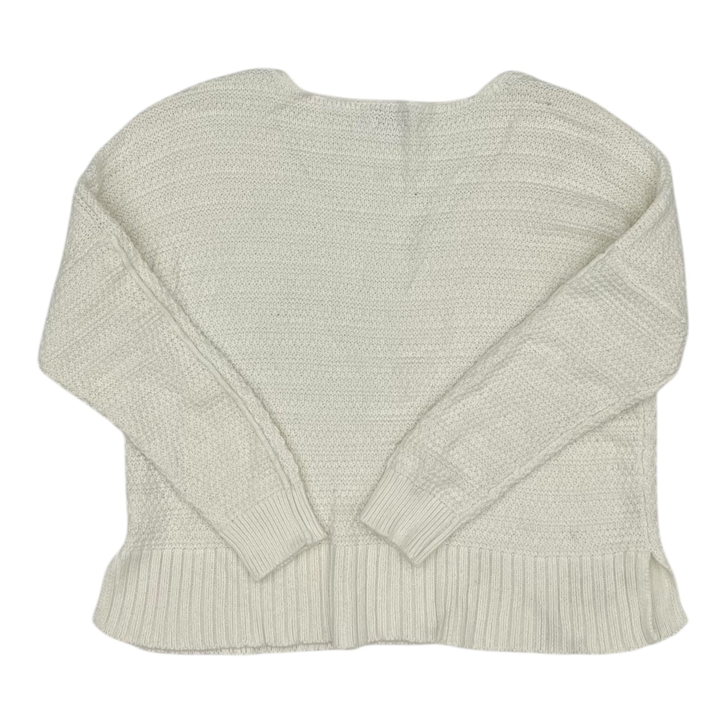 Sweater By Lucky Brand In Cream, Size:M