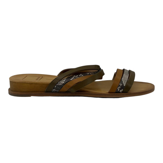 Sandals Flats By Dolce Vita In Snakeskin Print, Size:8.5