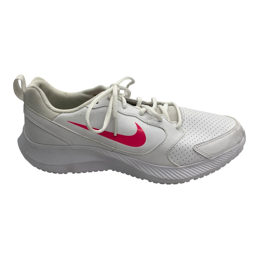 Shoes Athletic By Nike In Pink & White, Size:10