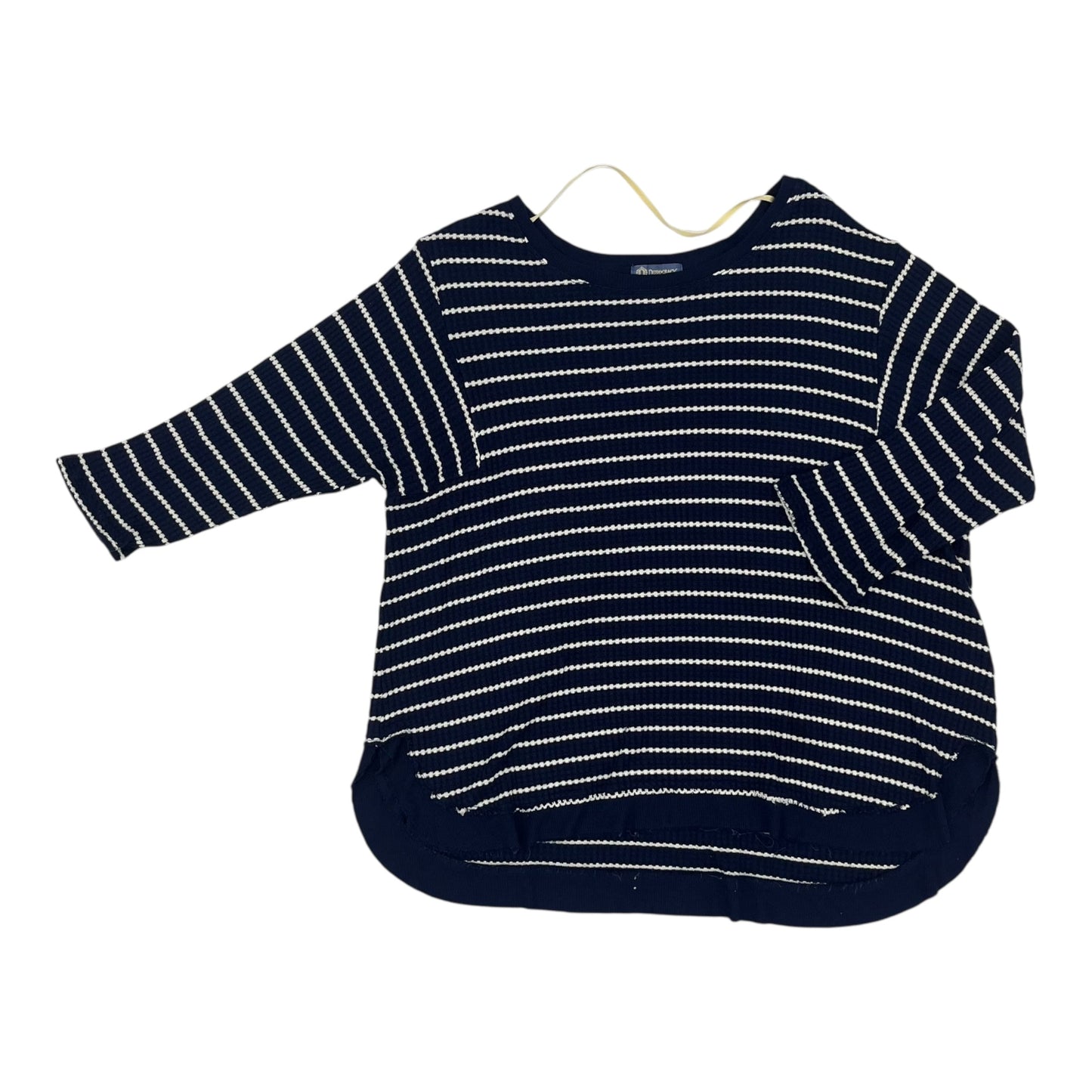 Top Ls By Democracy In Blue & White, Size:2X