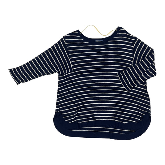 Top Ls By Democracy In Blue & White, Size:2X