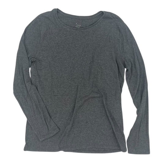 Top Ls Basic By A New Day In Grey, Size:Xxl
