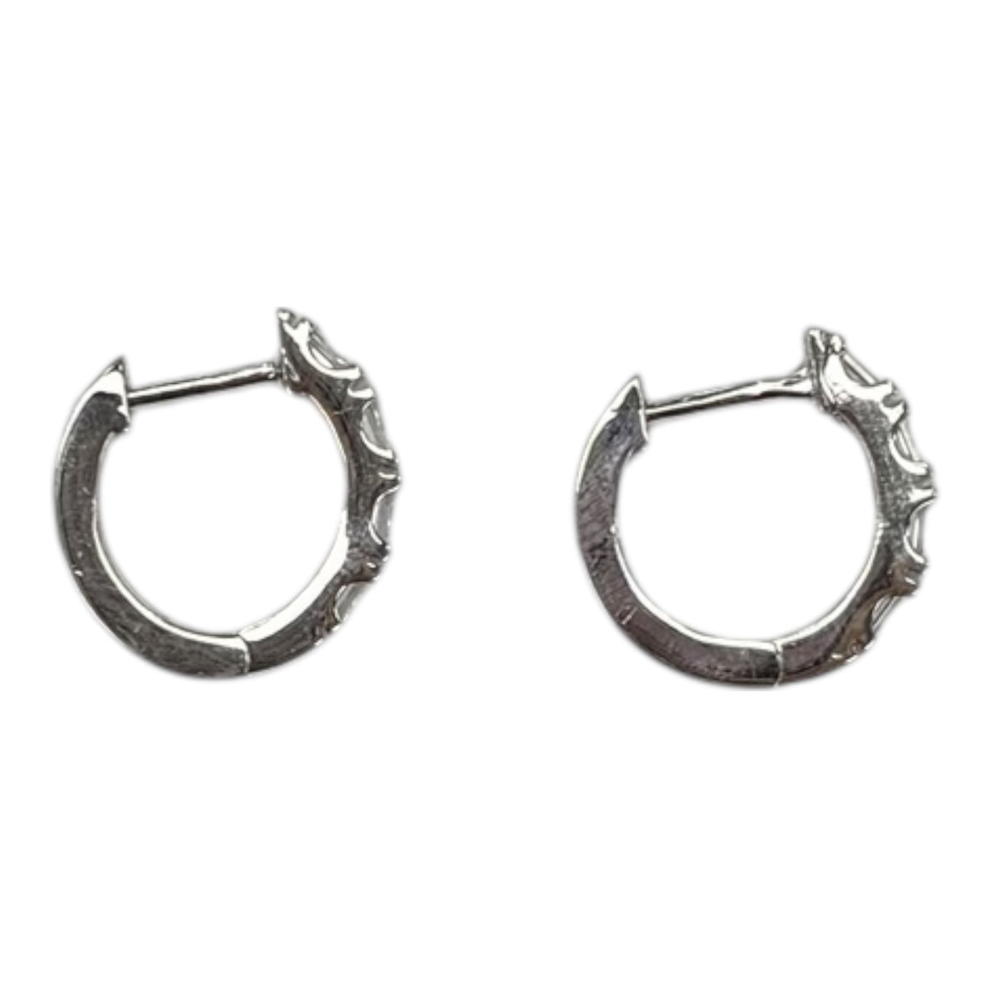 EARRINGS HOOP by    CLOTHES MENTOR In SILVER