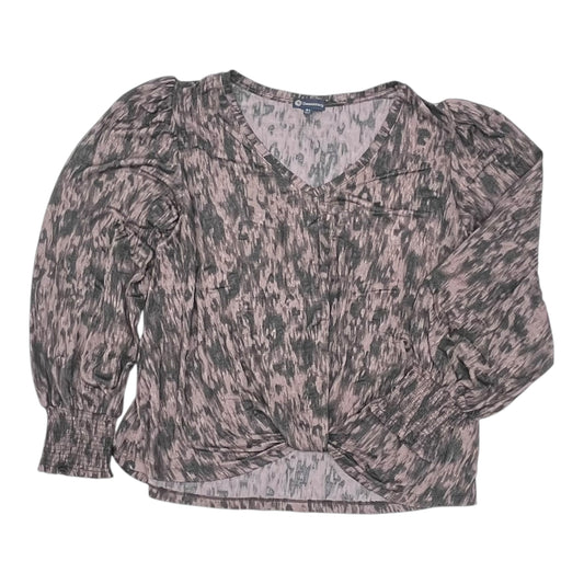 Top Ls By Democracy In Purple, Size:Xl
