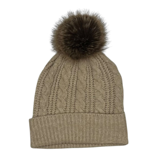 Hat Beanie By Rachel Zoe In Tan