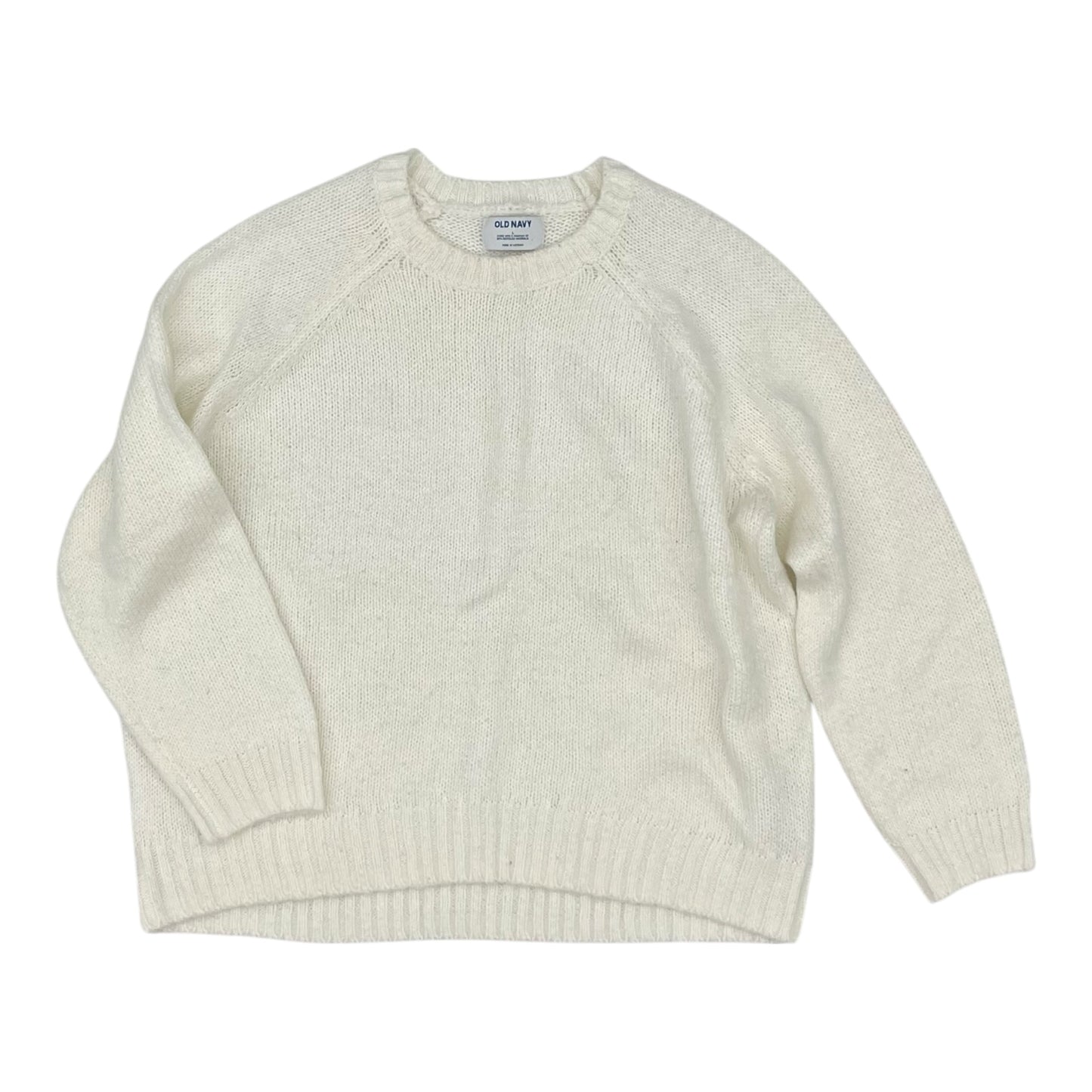 Sweater By Old Navy In Cream, Size:L