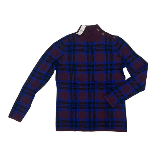 Sweater By Ann Taylor In Blue & Purple, Size:M