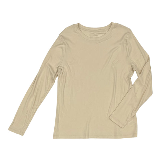 Top Ls Basic By A New Day In Cream, Size:Xl