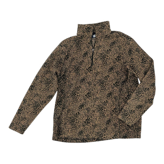 Sweatshirt Crewneck By Lands End In Animal Print, Size:Lp