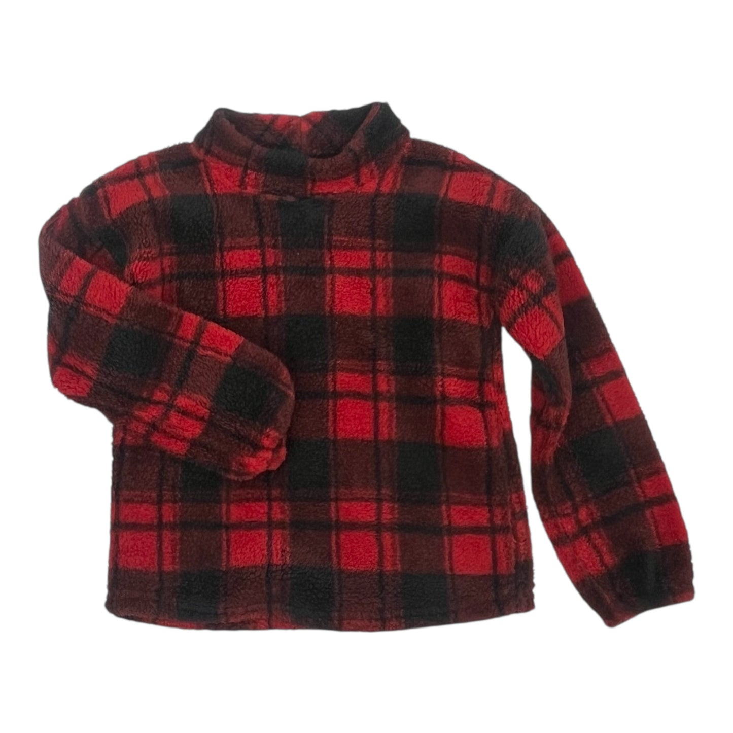 Sweater By Maurices In Black & Red, Size:M