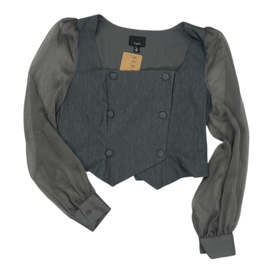 Top Ls By Lumiere In Grey, Size:M