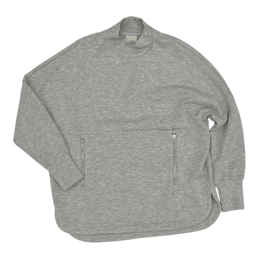 Sweatshirt Collar By Varley In Grey, Size:S