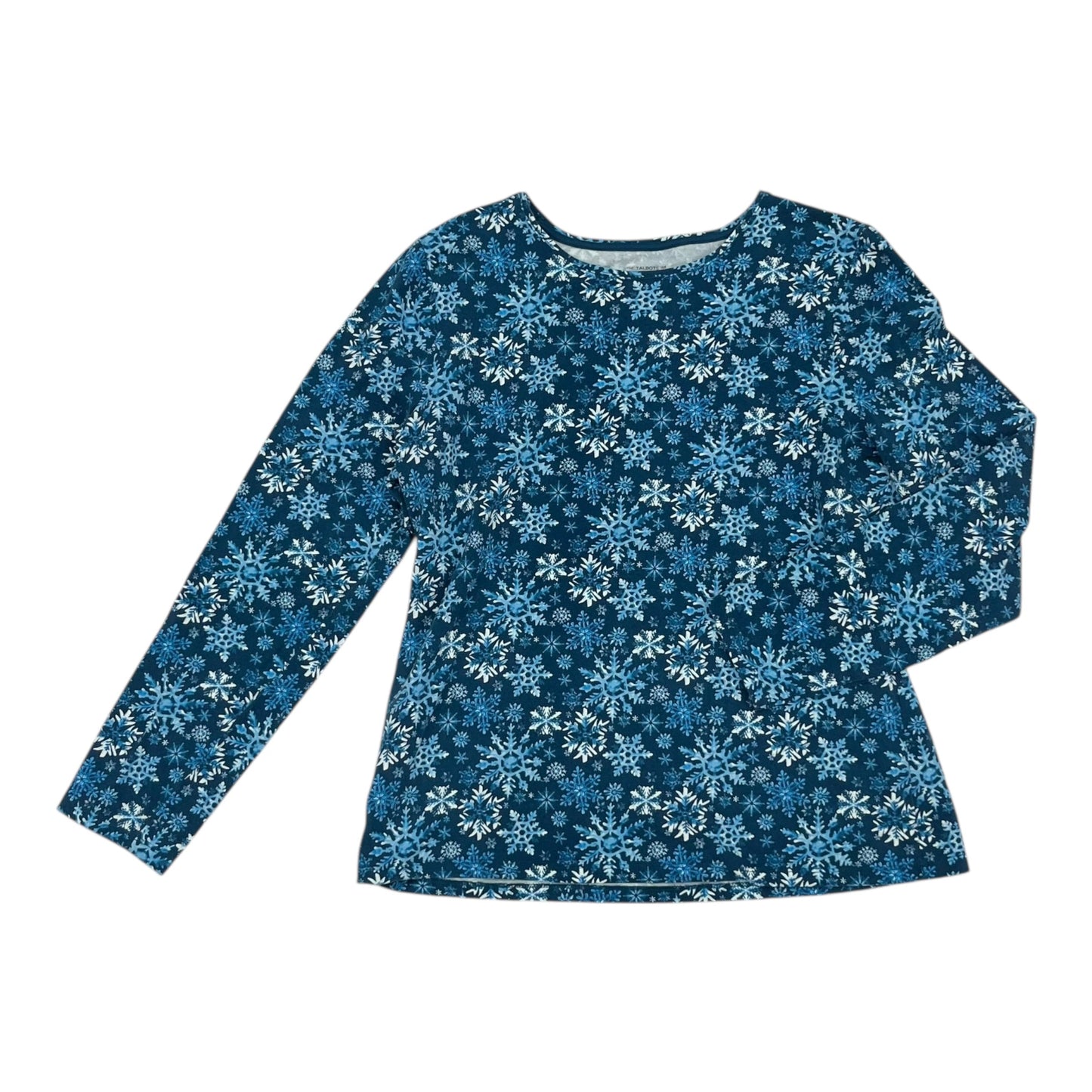 Top Ls By Talbots In Blue, Size:L