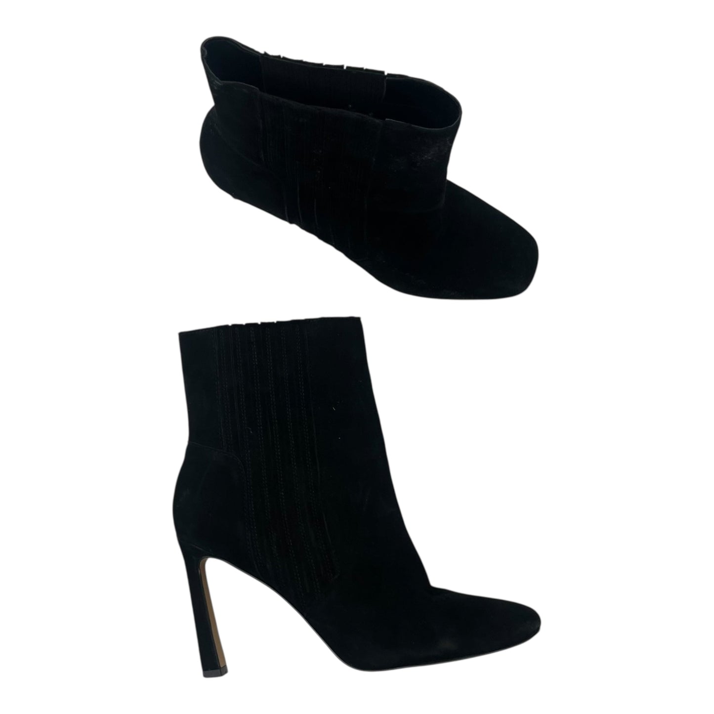 Boots Ankle Heels By Vince Camuto In Black, Size:8.5