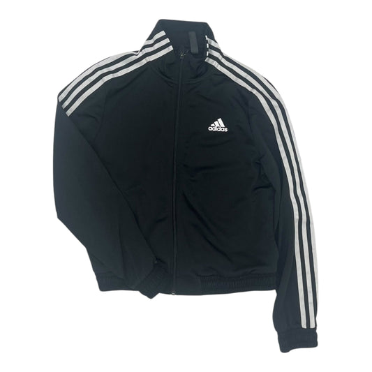 Athletic Jacket By Adidas In Black, Size:S