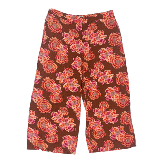 Pants Wide Leg By Loft In Orange, Size:Xl