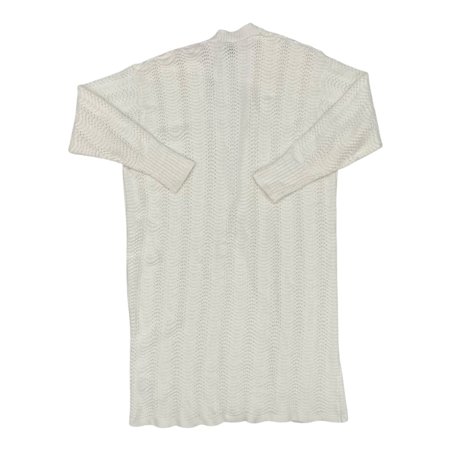 Sweater Cardigan By Ophelia Roe In White, Size:L