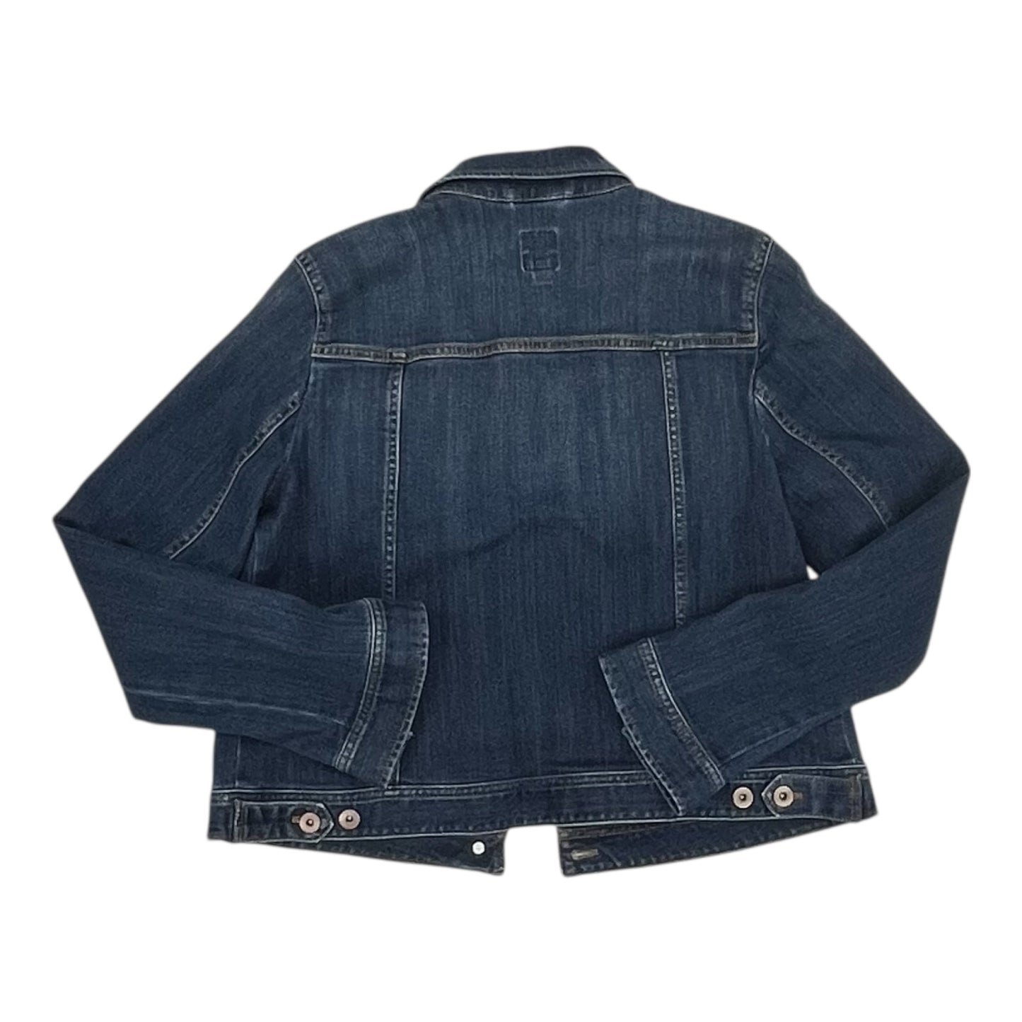 Jacket Denim By J. Jill In Blue Denim, Size:S